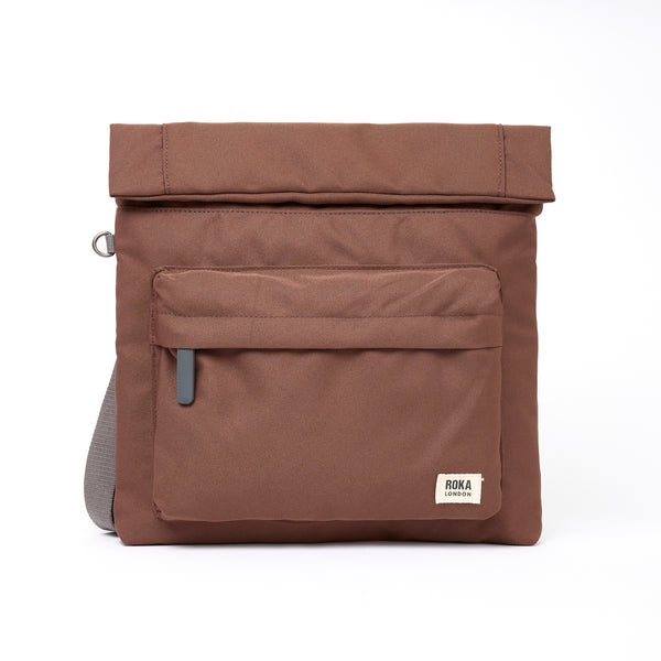 roka london Stratford L Crossbody in Cocoa