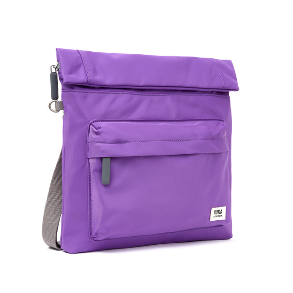 Roka London Stratford L Crossbody In Fresh Purple
