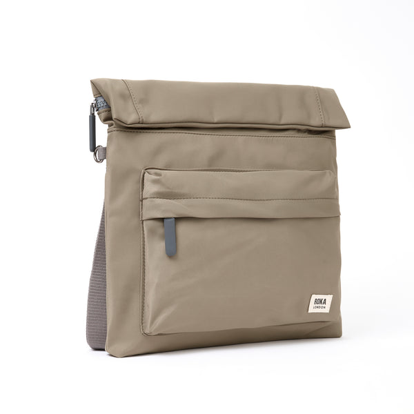 Roka London Stratford L Crossbody In Taupe