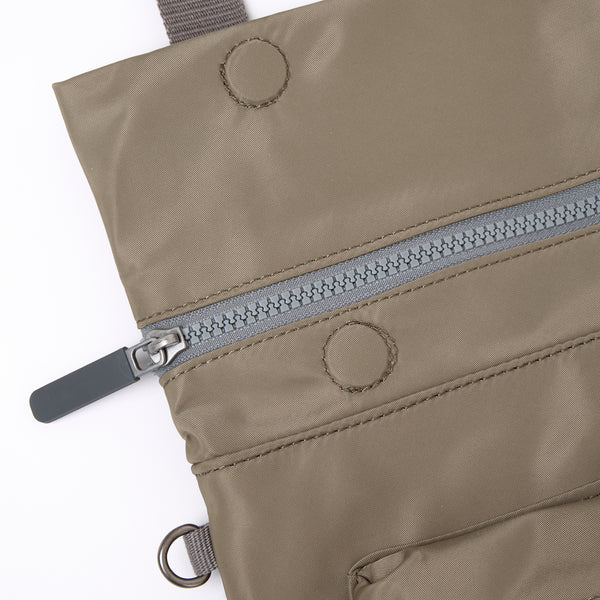 Roka London Stratford L Crossbody In Taupe