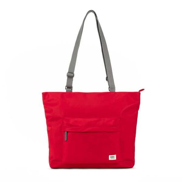roka london Trafalgar Tote in Cranberry