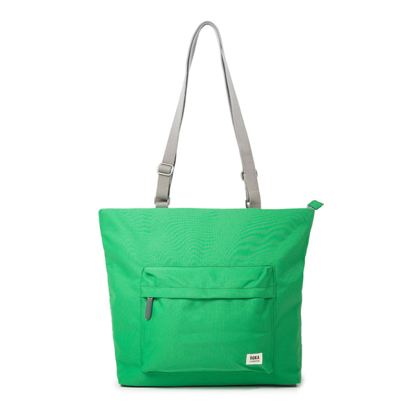 roka london Trafalgar Tote in Mountain Green