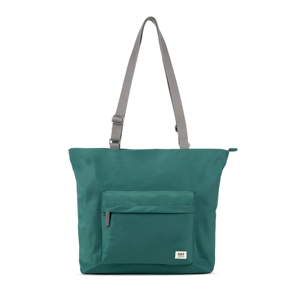roka london Trafalgar Tote in Teal
