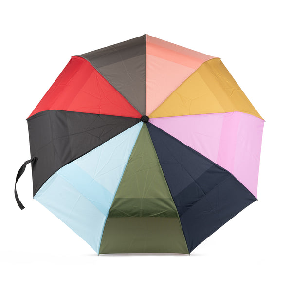 roka london Waterloo Umbrella in Bright Rainbow