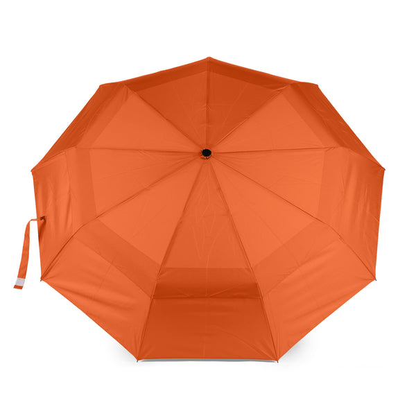 roka london Waterloo Umbrella in Burnt Orange