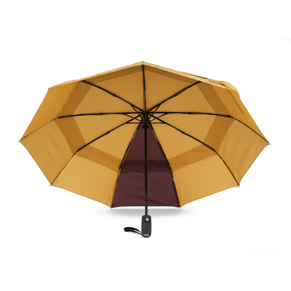 Roka London Waterloo Umbrella In Corn/Plum