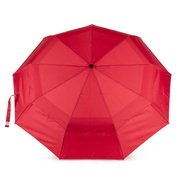 roka london Waterloo Umbrella in Cranberry