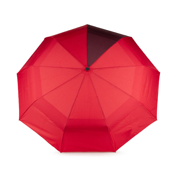 roka london Waterloo Umbrella in Cranberry/Plum