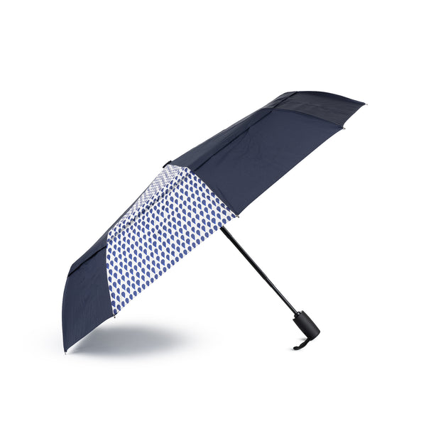 Roka London Waterloo Umbrella In Denim Rain