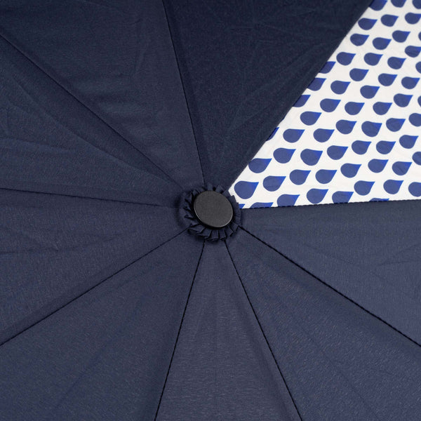 Roka London Waterloo Umbrella In Denim Rain