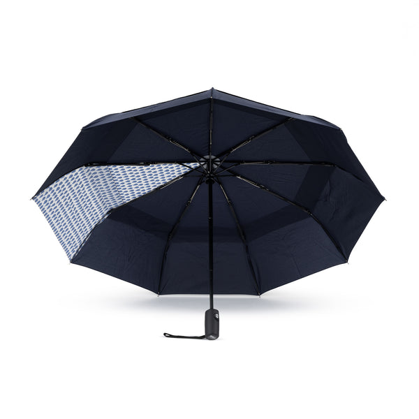 Roka London Waterloo Umbrella In Denim Rain