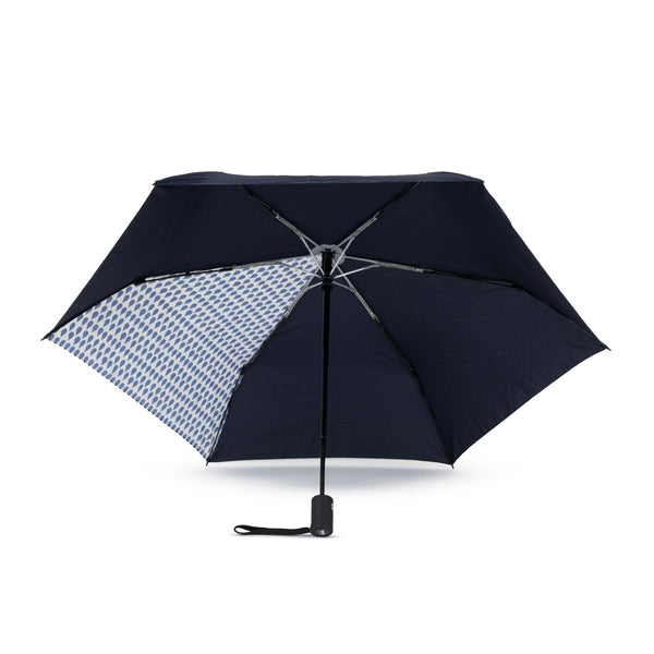 Roka London Waterloo Umbrella In Denim Rain