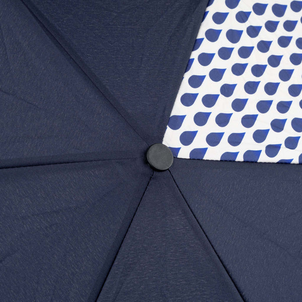 Roka London Waterloo Umbrella In Denim Rain