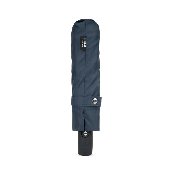 Roka London Waterloo Umbrella In Midnight/Corn