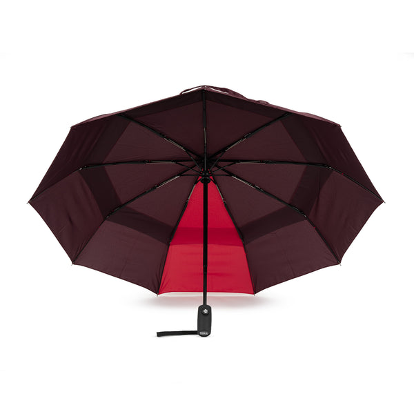 Roka London Waterloo Umbrella In Plum/Cranberry