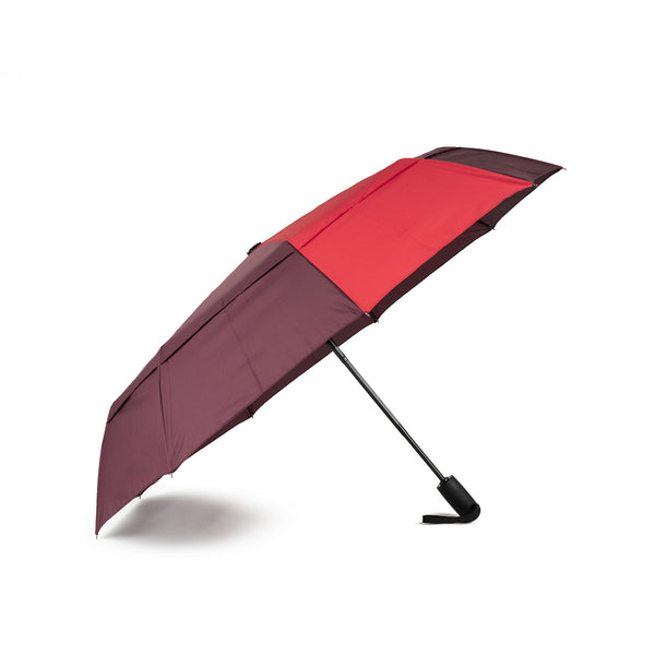 Roka London Waterloo Umbrella In Plum/Cranberry