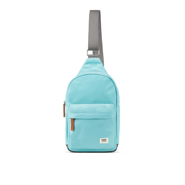 roka london Willesden Sling Bag in Aquatic Awe