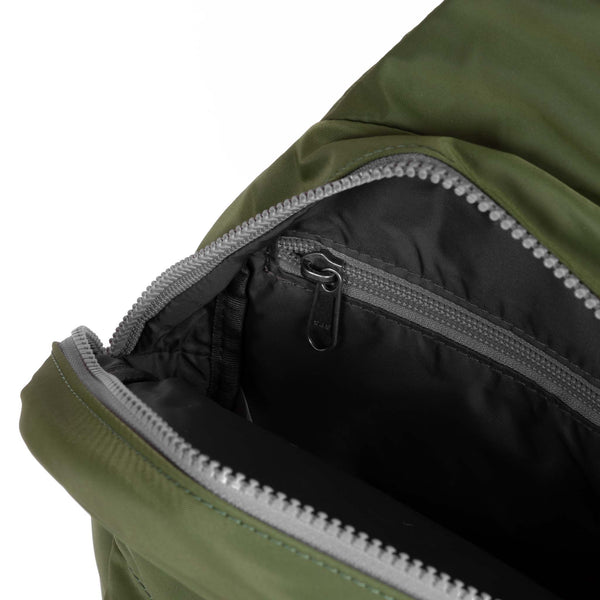 Roka London Willesden Sling Bag In Avocado