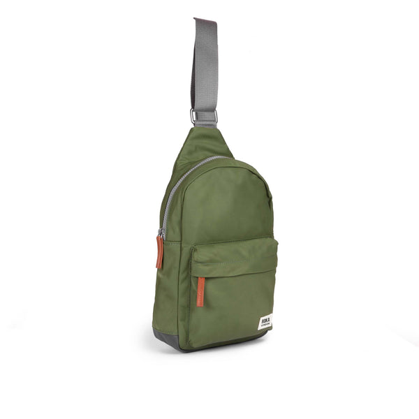 Roka London Willesden Sling Bag In Avocado