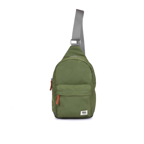 Roka London Willesden Sling Bag In Avocado