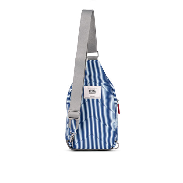 Roka London Willesden Sling Bag In Blue Hickory
