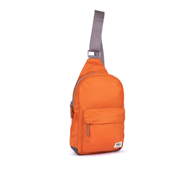 Roka London Willesden Sling Bag In Burnt Orange