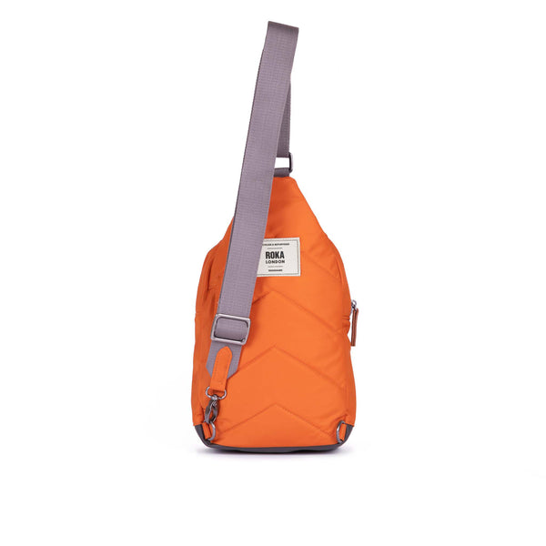 Roka London Willesden Sling Bag In Burnt Orange