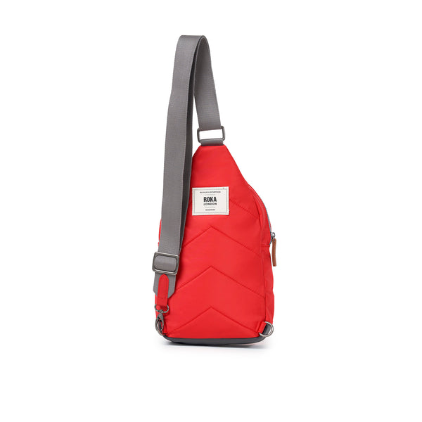 Roka London Willesden Sling Bag In Chilli Oil