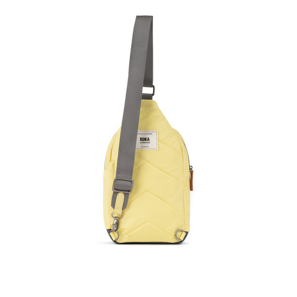 Roka London Willesden Sling Bag In Citron