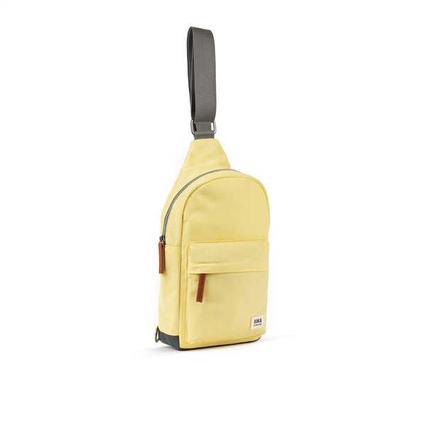 Roka London Willesden Sling Bag In Citron