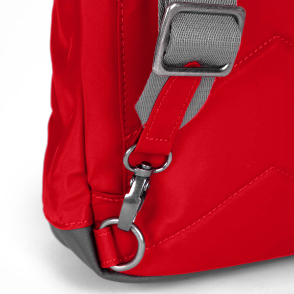 Roka London Willesden Sling Bag In Cranberry