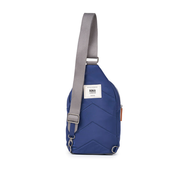 Roka London Willesden Sling Bag In Crisp Blue
