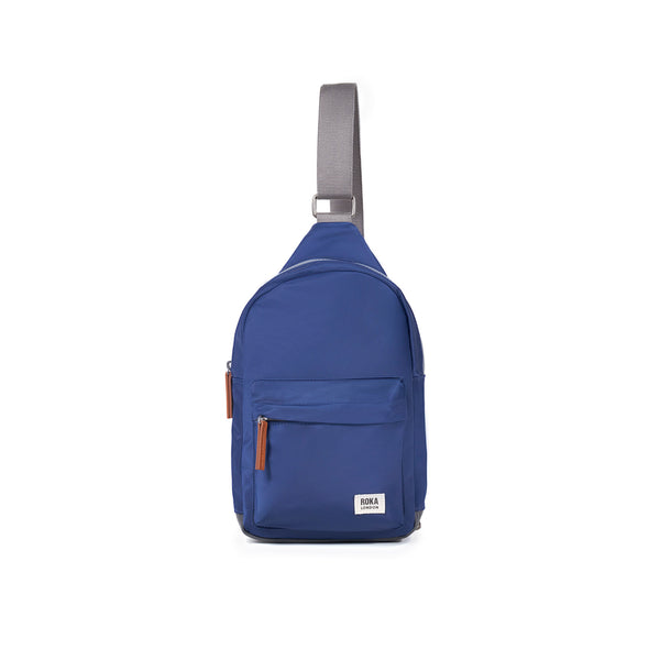 roka london Willesden Sling Bag in Crisp Blue