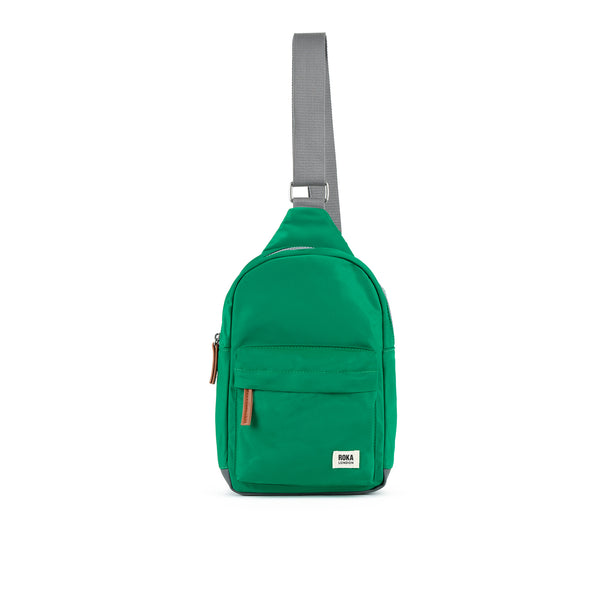 roka london Willesden Sling Bag in Emerald