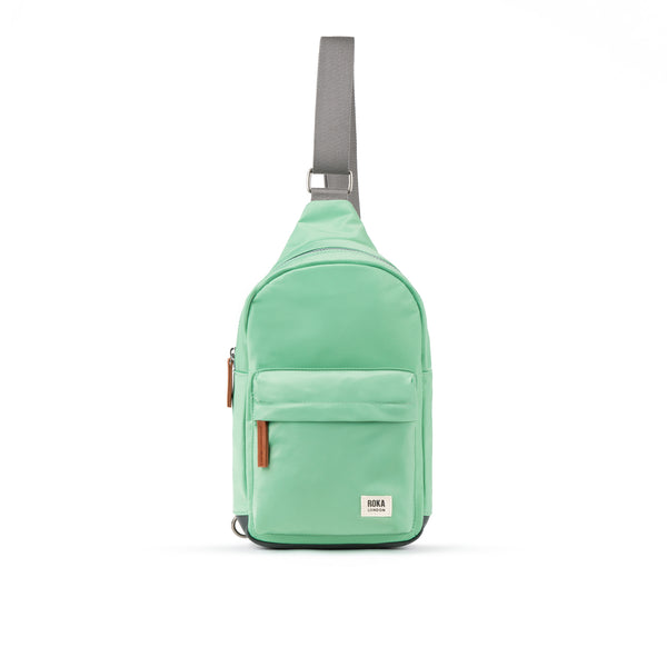 roka london Willesden Sling Bag in Matcha