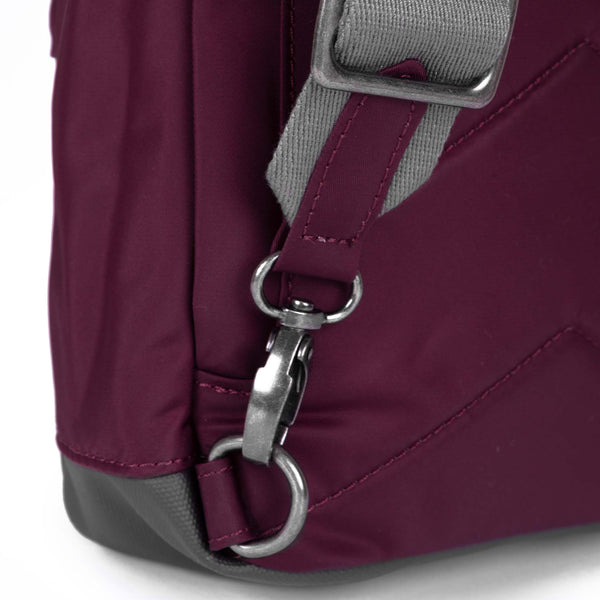 Roka London Willesden Sling Bag In Plum