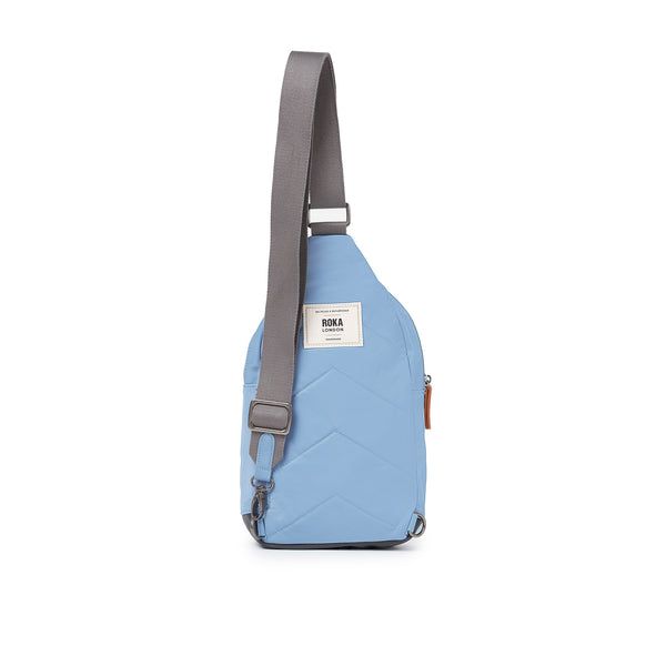 Roka London Willesden Sling Bag In Retro Blue