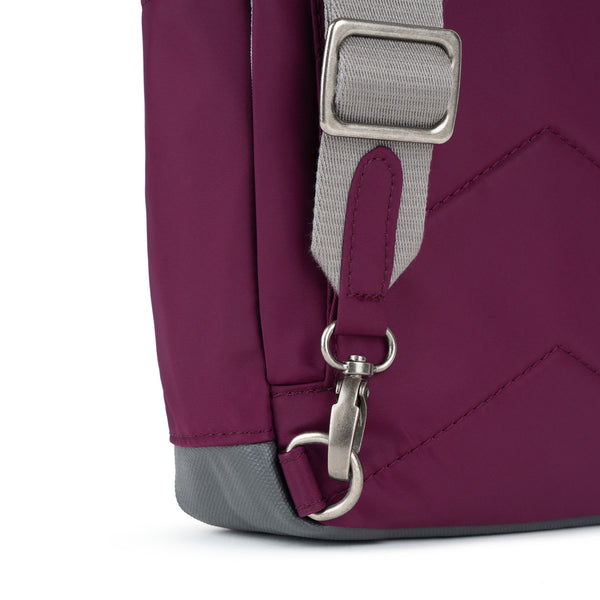 Roka London Willesden Sling Bag In Royal Burgundy