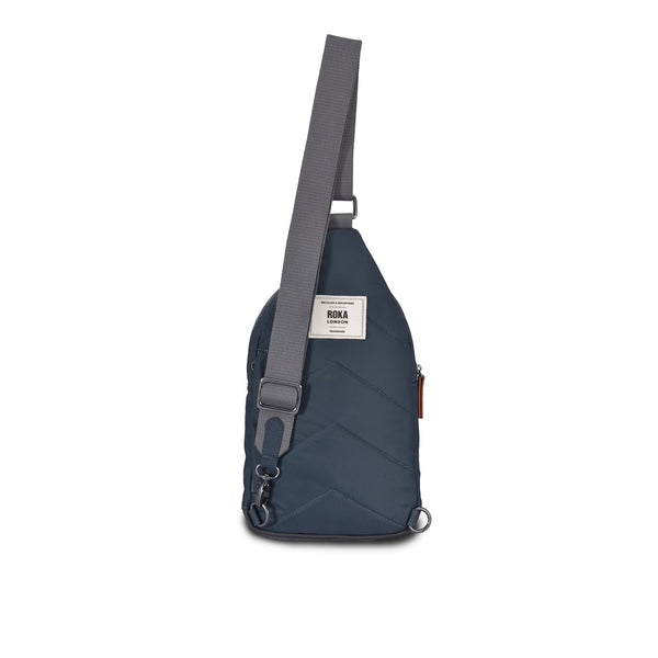 Roka London Willesden Sling Bag In Smoke