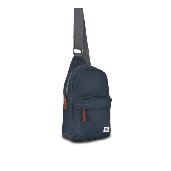 Roka London Willesden Sling Bag In Smoke