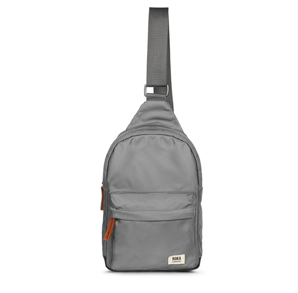 roka london Willesden Sling Bag in Stormy