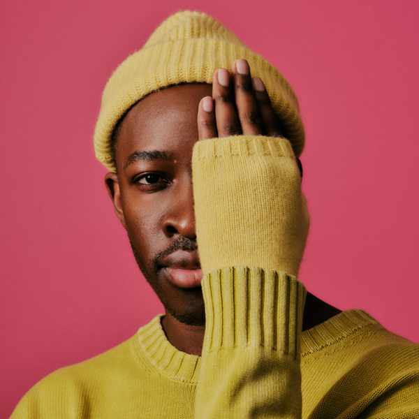 Roka London Shard Cashmere Beanie Hat In Ray Flower