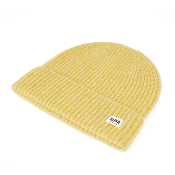 Roka London Shard Cashmere Beanie Hat In Ray Flower