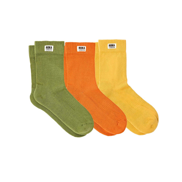 roka london Sunny Multipack - Wimbledon Socks for Men 3-pack