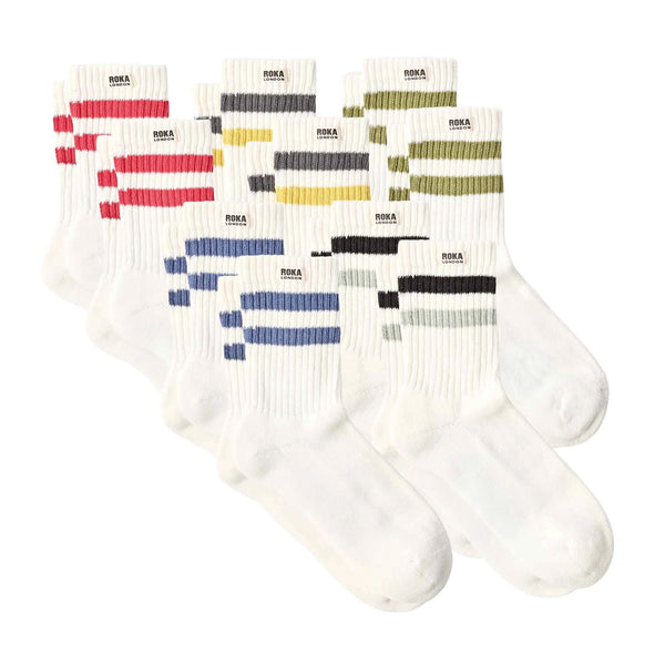 Roka London Varsity Retro Multipack - Windsor Socks For Men