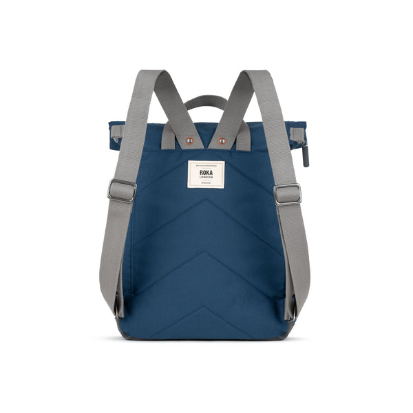 Roka London Waterhouse Multipocket Backpack In Deep Blue