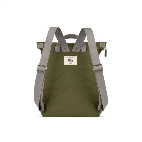 Roka London Waterhouse Multipocket Backpack In Moss