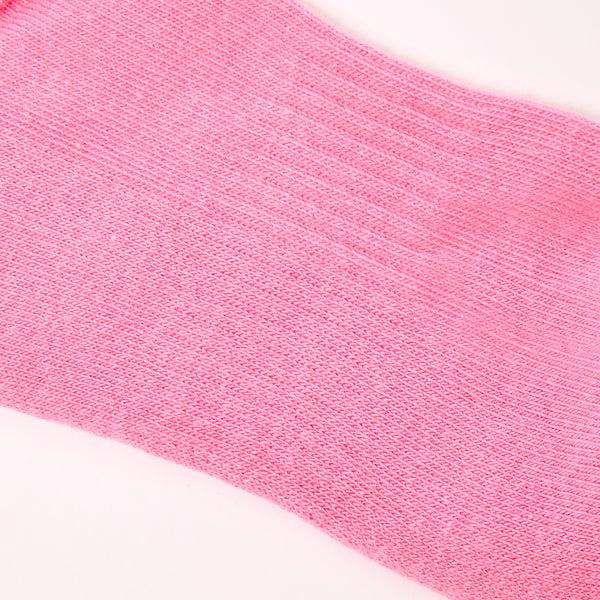 Roka London Wembley Ankle Socks For Kids In Pink Carnation
