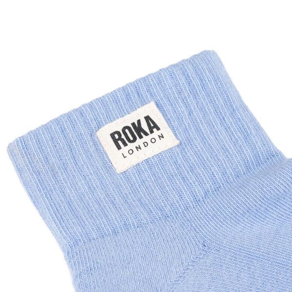 Roka London Wembley Ankle Socks For Women In Thistle