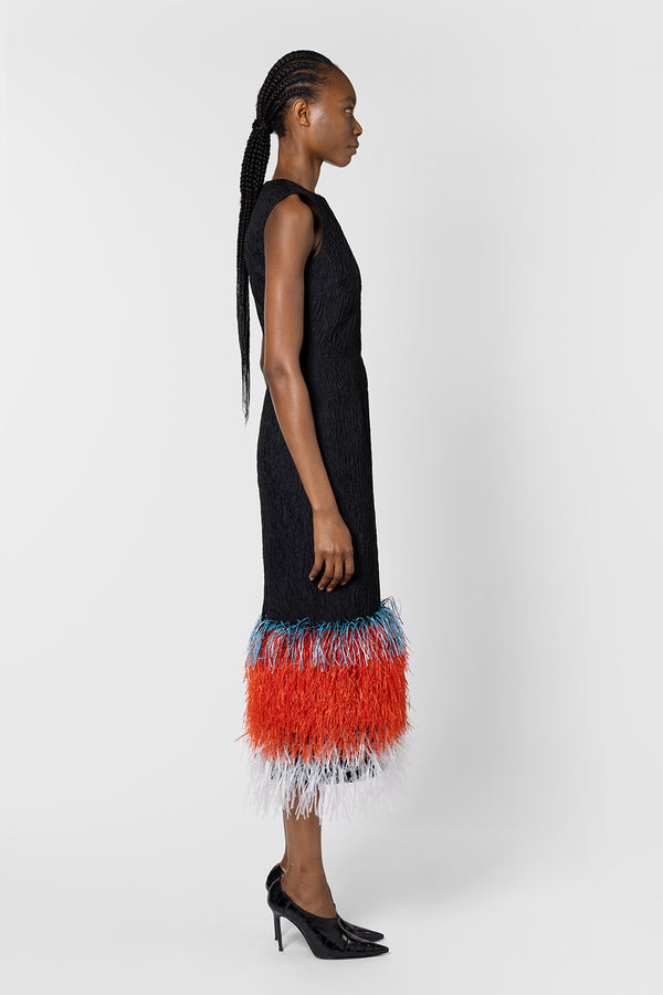 Roksanda Ilincic Designer Black Dress |Razy| Roksanda